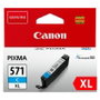 Canon CLI-571CXL Cartucho de Tinta Cian XL